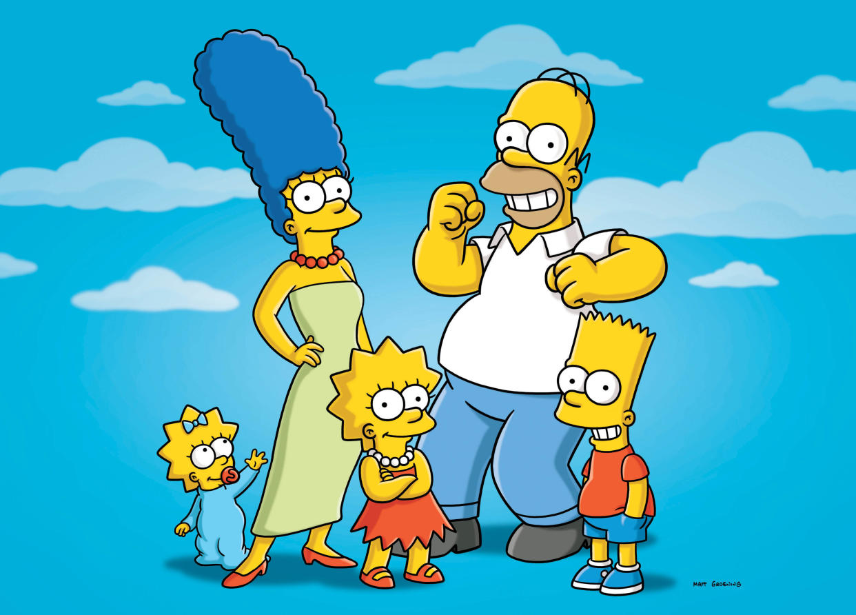 The Simpson family in all their glory. (Fox)