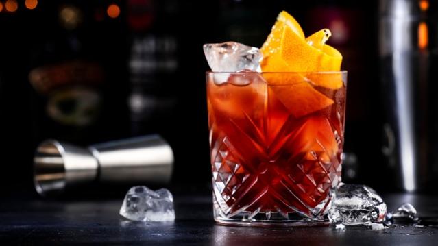 Put a Coffee Cube in Your Negroni