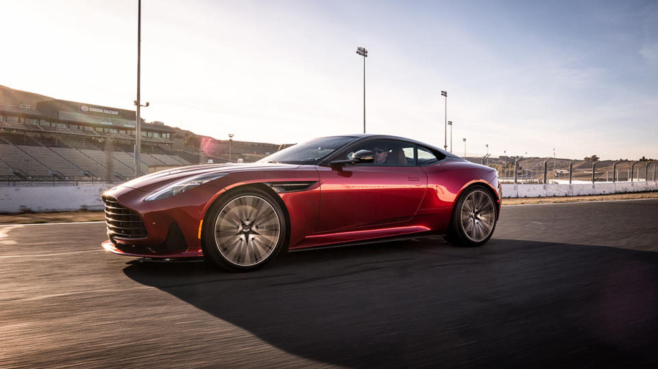 The Aston Martin DB12.