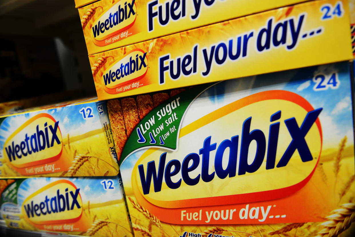 Weetabix. (Photo by: Newscast/Universal Images Group via Getty Images)