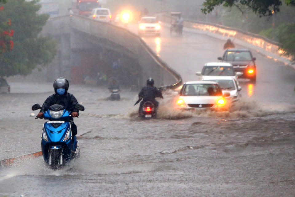 <strong>Every. Damn. Time. During. Monsoon.</strong> (Photo by Himanshu Sharma/NurPhoto via Getty Images)