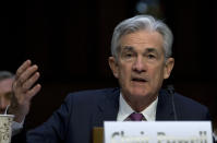 Federal Reserve Board Chair Jerome Powell testifies on the economic outlook, on Capitol Hill in Washington, Wednesday, Nov. 13, 2019. (AP Photo/Jose Luis Magana)