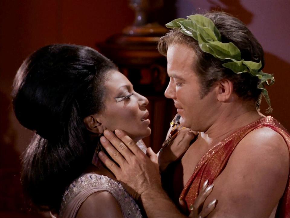 Interracial romance wasn't for TV.