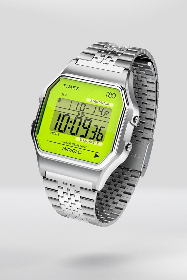 The New Timex T80 Neon Is the Ultimate '80s Throwback Watch