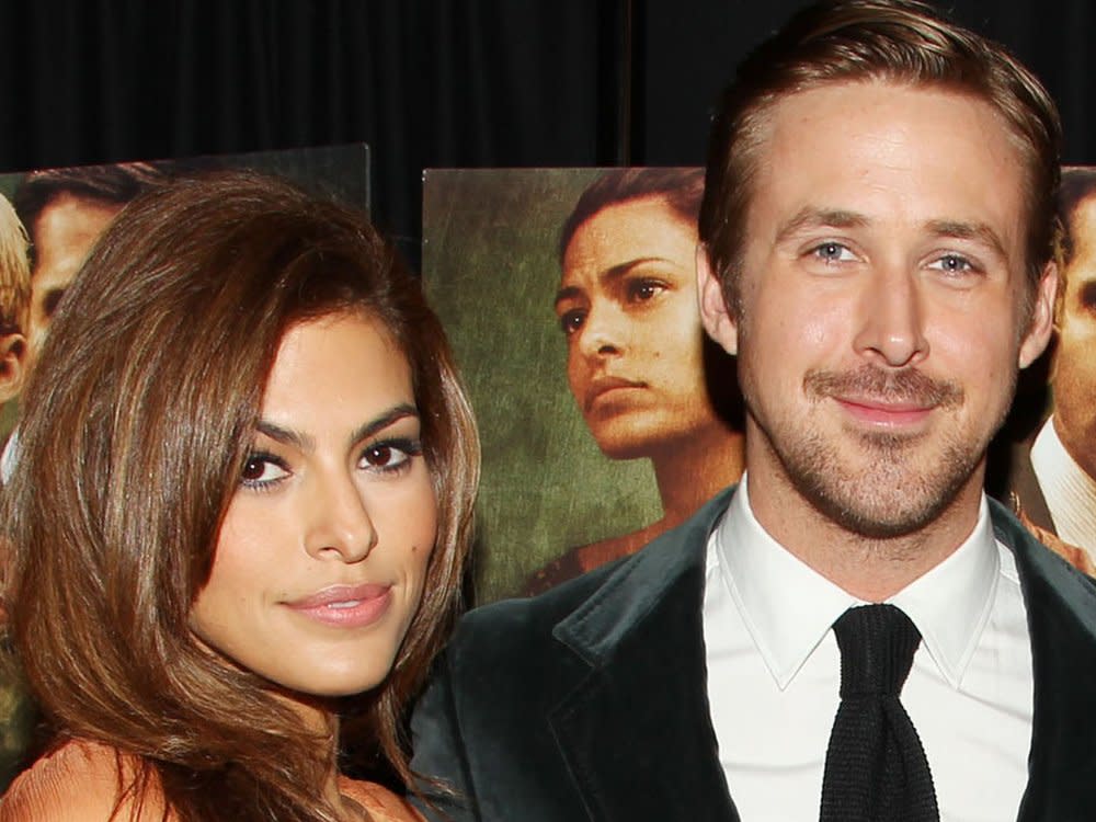 Eva Mendes und Ryan Gosling auf der Premiere von "The Place Beyond the Pines". (Bild: action press)