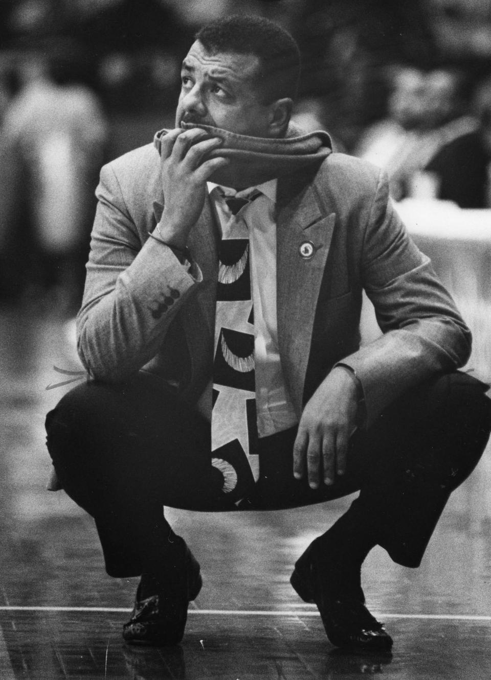 FSU Basketball coach Jeff Capel in 1991.
