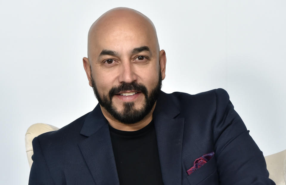 Lupillo Rivera durante una sesión de fotos en 2019 durante la entrega de premios Billboard Latin Music Awards en Las Vegas, Nevada. (Getty Images)