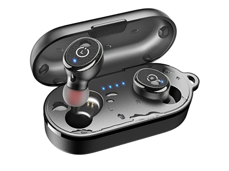 Auriculares Tozo T10 inalámbricos e impermeables. (Foto: Amazon)