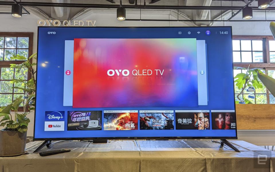 <p>OVO QLED TV</p>
