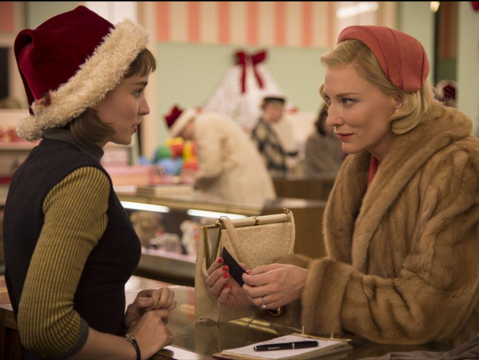 Rooney Mara and Cate Blanchett in ‘Carol’ (Rex Features)