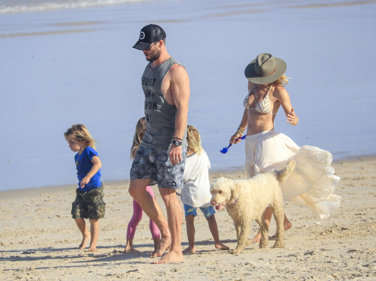 Chris Hemsworth's beloved dog goes missing. Photo: Media Mode.