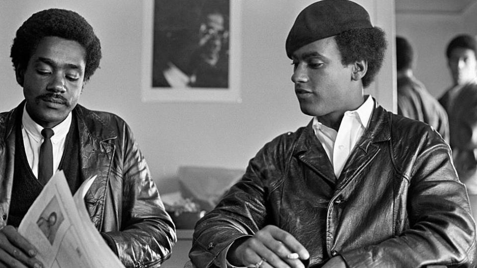 Huey Newton y Bobby Seale