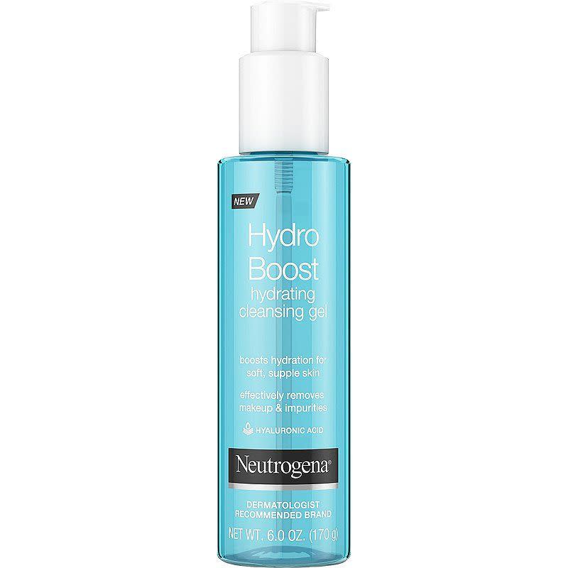 16) Hydro Boost Hydrating Gel Facial Cleanser & Makeup Remover