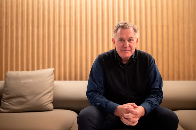 OVG boss Tim Leiweke inside the Bentley Record Room at Co-op Live arena which opens tonight, May 14 -Credit:Ryan Jenkinson | Manchester Evening News