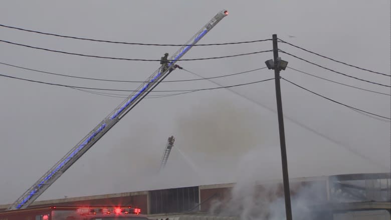 Massive fire at Toronto recycling plant finally under control