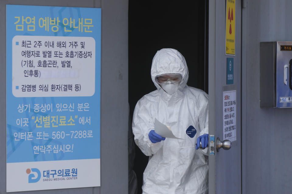 Hier in der südkoreanischen Stadt Daegu wurde durch "Patientin 31" die gesamte Virusstrategie des Landes trotz flächendeckender Tests ins Wanken gebracht. (Bild: Seung-il Ryu/NurPhoto via Getty Images)