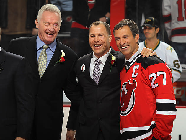 Scott Niedermayer is inducted into Hockey Hall of Fame - Los