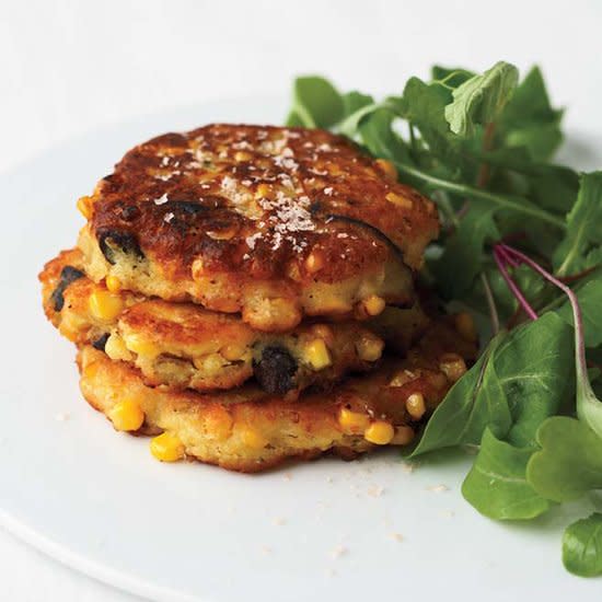 Corn and Shiitake Fritters