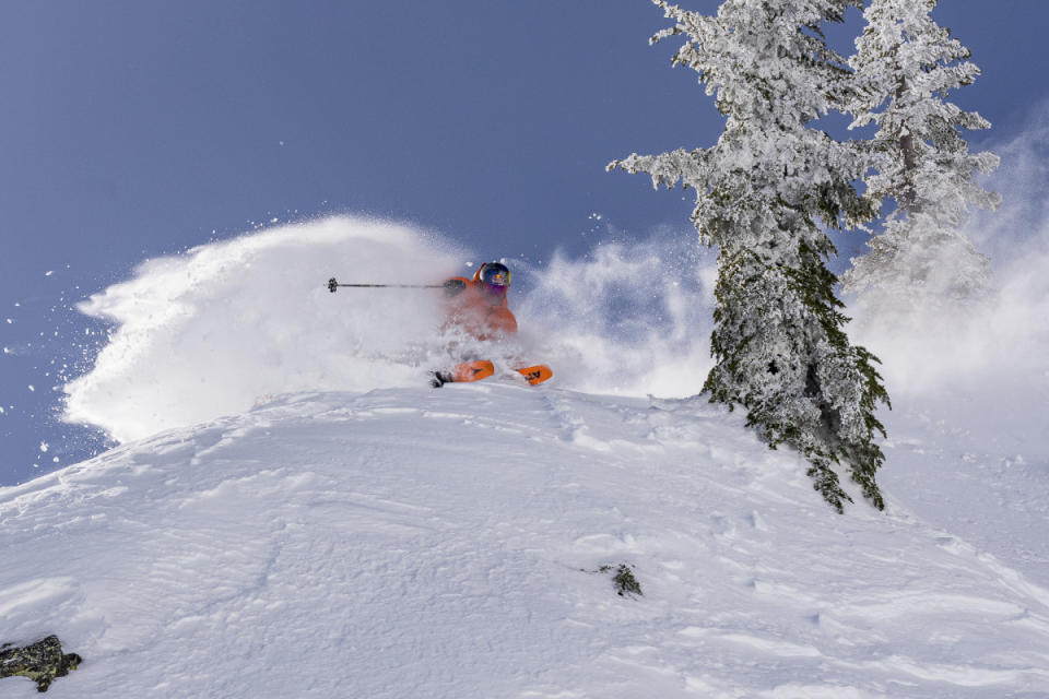 Skier: Daron Rahlves.<p>Photo: Jeff Engerbretson</p>