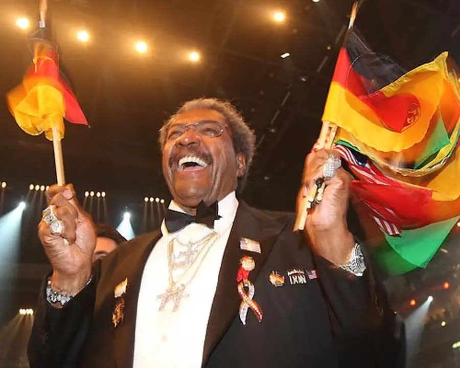 Mit dem verrückten Promoter Don King hat Klitschko nach dem Kampf einen neuen Fan