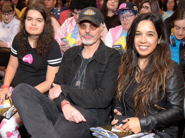 Michael Tullberg/Getty Billy Bob Thornton's wife Connie Angland and their child Bella Thornton at a book event on Oct. 10, 2019 in Los Angeles.