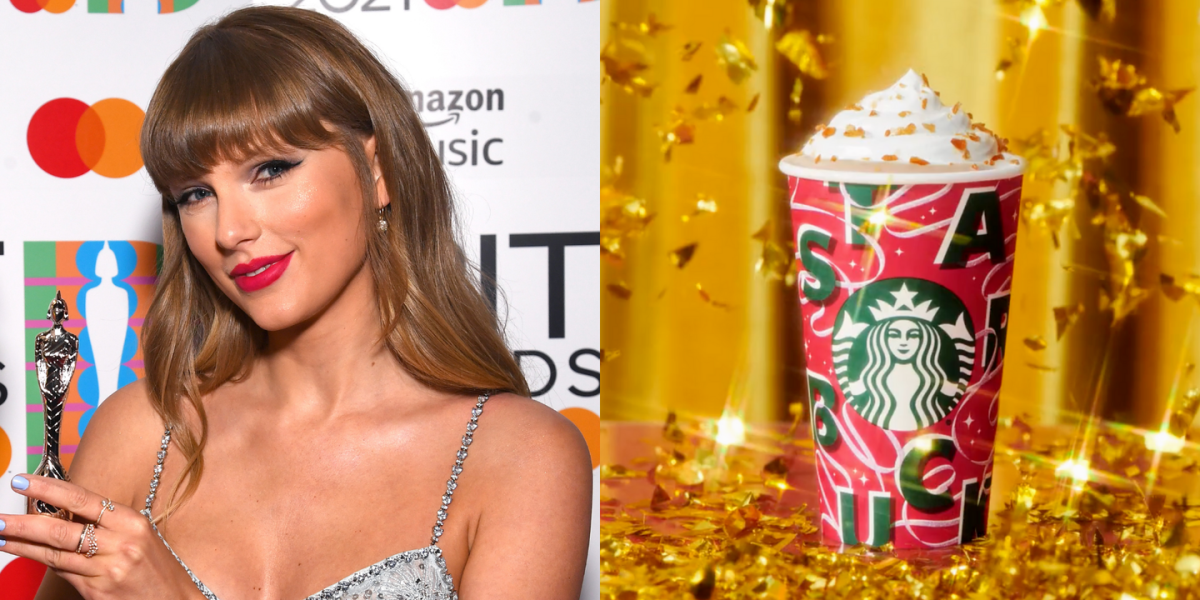 Taylor Swift Officially Teams with Starbucks To Celebrate Red Season