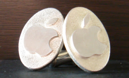 apple cufflinks