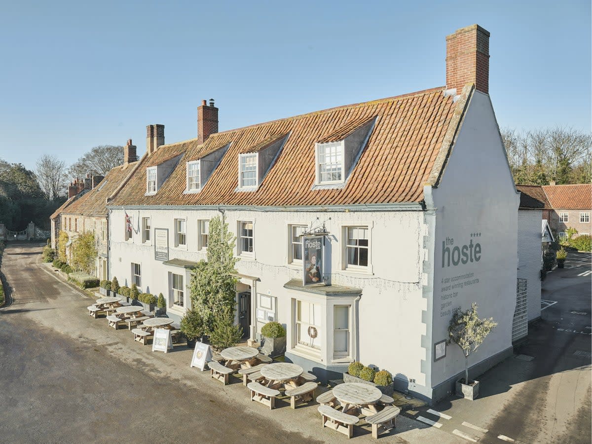 A spa cabin in the grounds of The Hoste Arms offers massages and facials (The Hoste Arms)