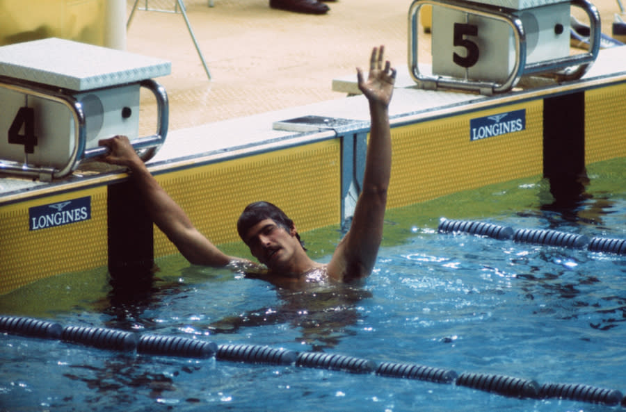 <p>Though Mark Spitz set an Olympic record with seven gold medals, the Summer Games were marred with the murder of 11 Israeli athletes by the Black September offshoot of the Palestine Liberation Organization.</p>