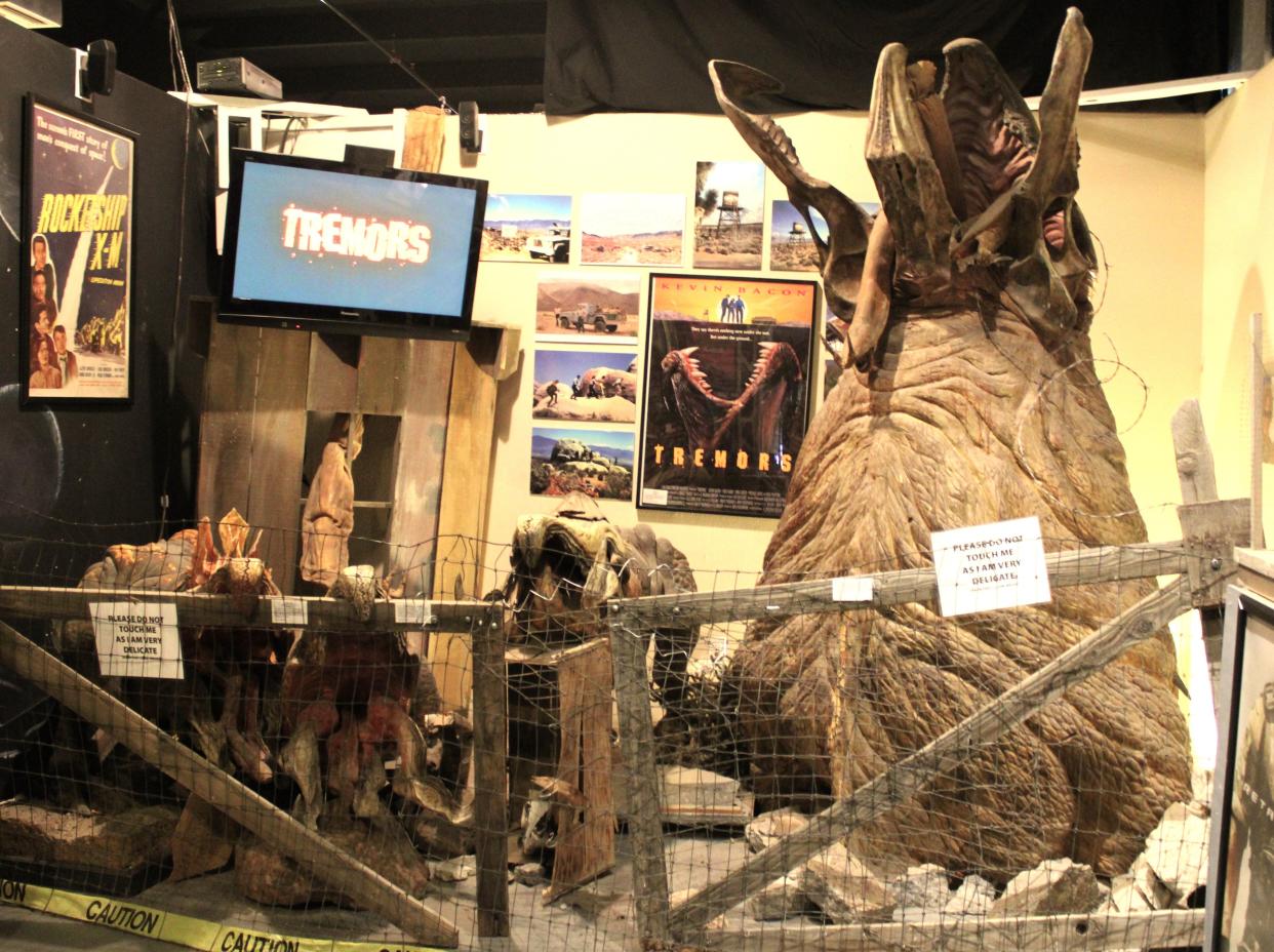 One of the set designs on display at the Western Film Museum, as seen on October 11 for the blockbuster hit, Tremors, 2023.