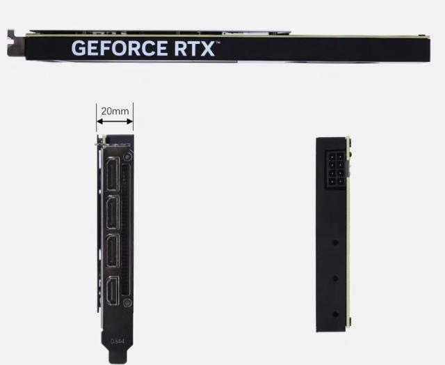 First GeForce RTX 4060 Ti 16GB single-slot blower design has been