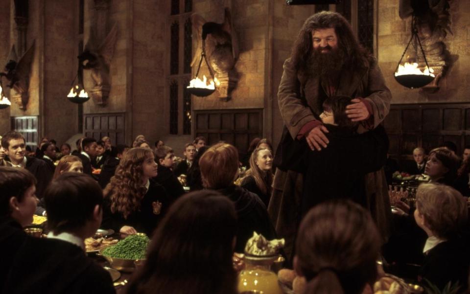 Robbie Coltrane als Hagrid in 