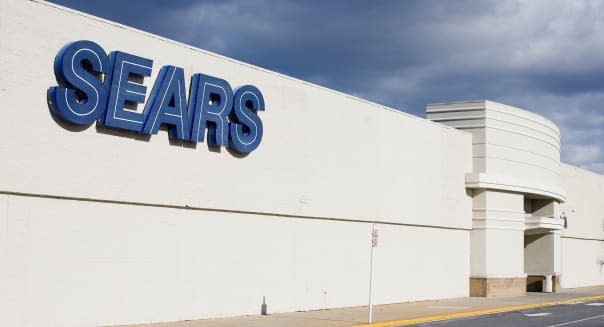 A Sears retail store.