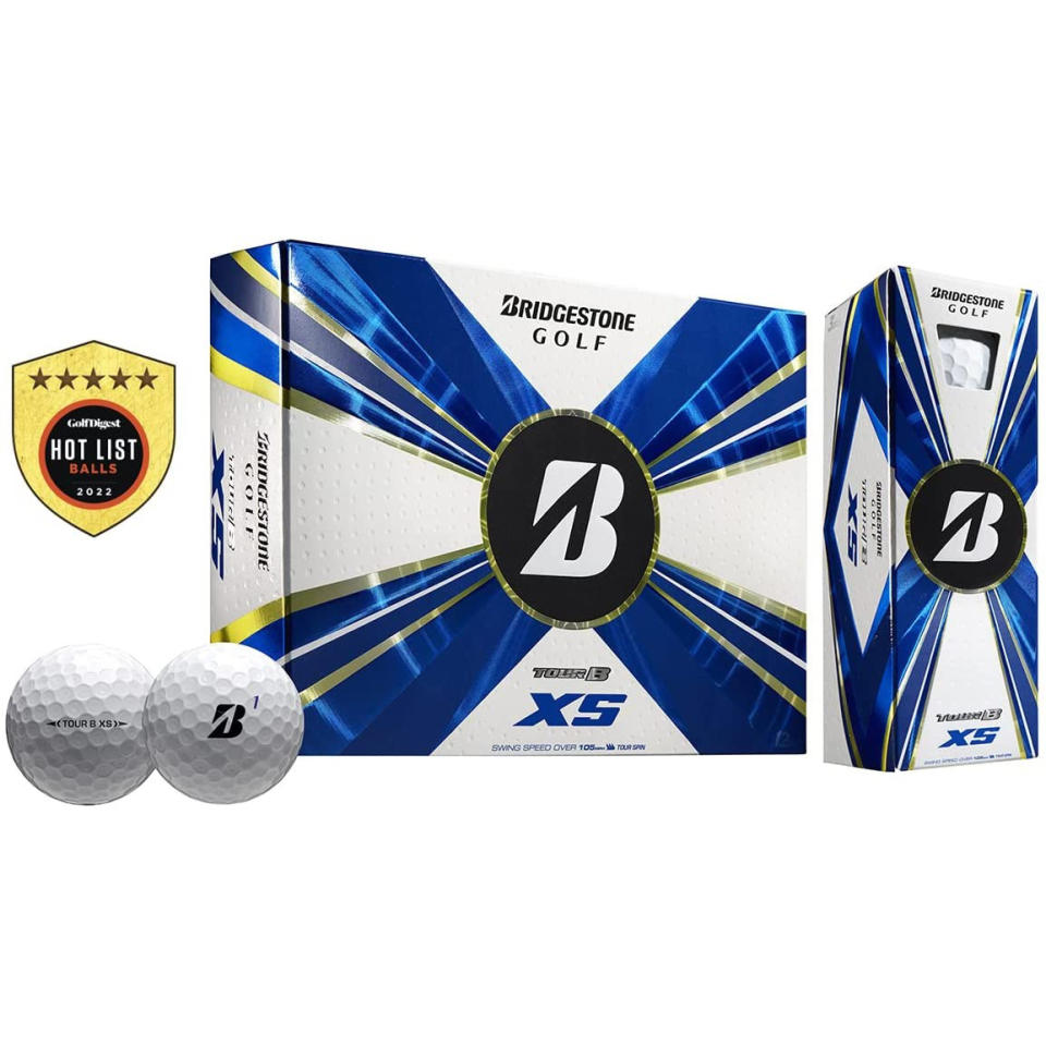 Bridgestone 2022 golf tour XS golf balls, best golf balls