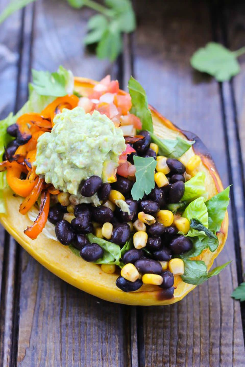 Spaghetti Squash Burrito Bowl