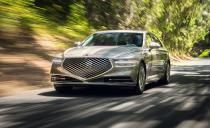 <p>The <a href="https://www.caranddriver.com/genesis/g90" rel="nofollow noopener" target="_blank" data-ylk="slk:Genesis G90;elm:context_link;itc:0;sec:content-canvas" class="link ">Genesis G90</a> aims to compete with the likes of the <a href="https://www.caranddriver.com/mercedes-benz/s-class" rel="nofollow noopener" target="_blank" data-ylk="slk:Mercedes-Benz S-class;elm:context_link;itc:0;sec:content-canvas" class="link ">Mercedes-Benz S-class</a>, <a href="https://www.caranddriver.com/audi/a8" rel="nofollow noopener" target="_blank" data-ylk="slk:Audi A8;elm:context_link;itc:0;sec:content-canvas" class="link ">Audi A8</a>, and <a href="https://www.caranddriver.com/bmw/7-series" rel="nofollow noopener" target="_blank" data-ylk="slk:BMW 7-series;elm:context_link;itc:0;sec:content-canvas" class="link ">BMW 7-series</a>, none of which are a Top Safety Pick+. The G90 received top marks for crashworthiness, crash avoidance, and crash mitigation. It received an Acceptable rating for its somewhat difficult-to-use child-seat anchors, though. IIHS ranked the G90's standard LED projector low- and high-beam headlights as Good.</p><p><a class="link " href="https://www.caranddriver.com/reviews/a31971521/2020-genesis-g90-v-6-rwd-by-the-numbers/" rel="nofollow noopener" target="_blank" data-ylk="slk:G90 TESTED;elm:context_link;itc:0;sec:content-canvas">G90 TESTED</a> | <a class="link " href="https://www.caranddriver.com/genesis/g90" rel="nofollow noopener" target="_blank" data-ylk="slk:G90 INFO;elm:context_link;itc:0;sec:content-canvas">G90 INFO</a> | <a class="link " href="https://www.caranddriver.com/genesis/g90/specs" rel="nofollow noopener" target="_blank" data-ylk="slk:G90 SPECS;elm:context_link;itc:0;sec:content-canvas">G90 SPECS</a></p>