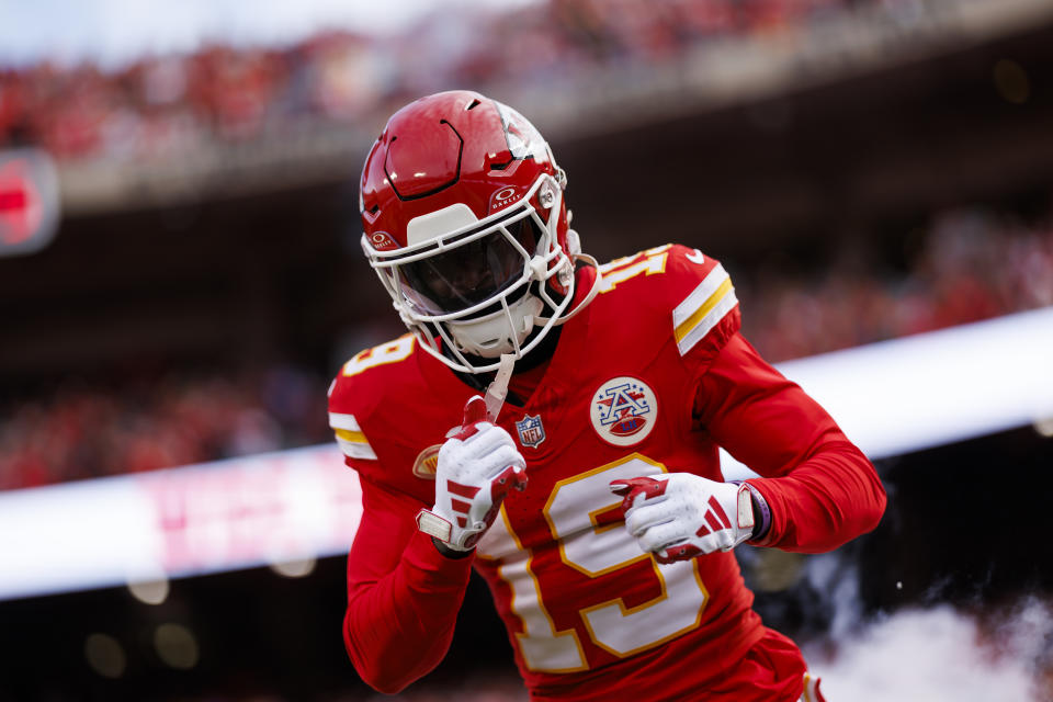 Kadarius Toney, receptor de los Kansas City Chiefs, no jugará el Super Bowl LVIII (Foto: Ryan Kang/Getty Images)