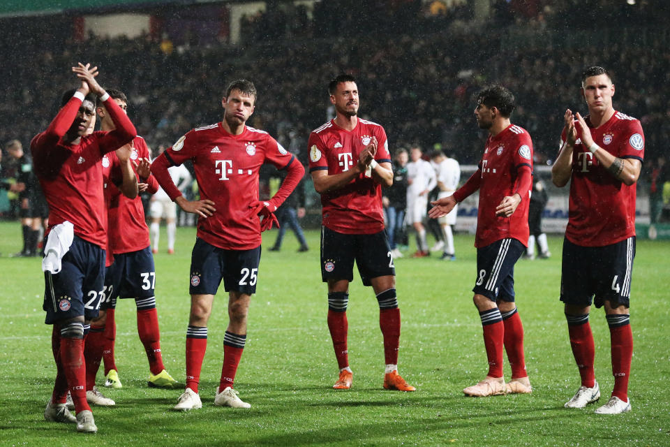 Trotz vier Siegen in Folge: Die Stimmung bei den Bayern wird nicht besser. (Bild: getty images)