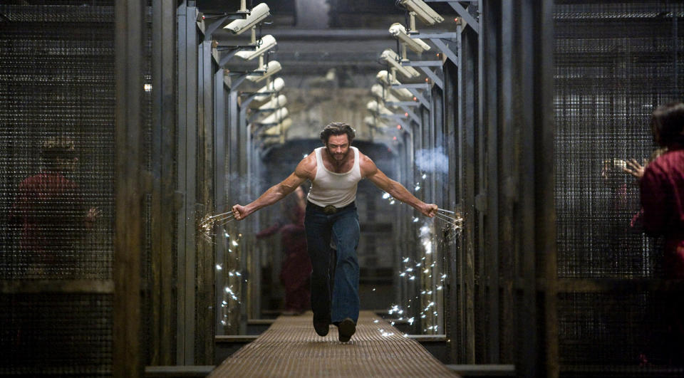 Wolverine running in "X-Men Origins: Wolverine"
