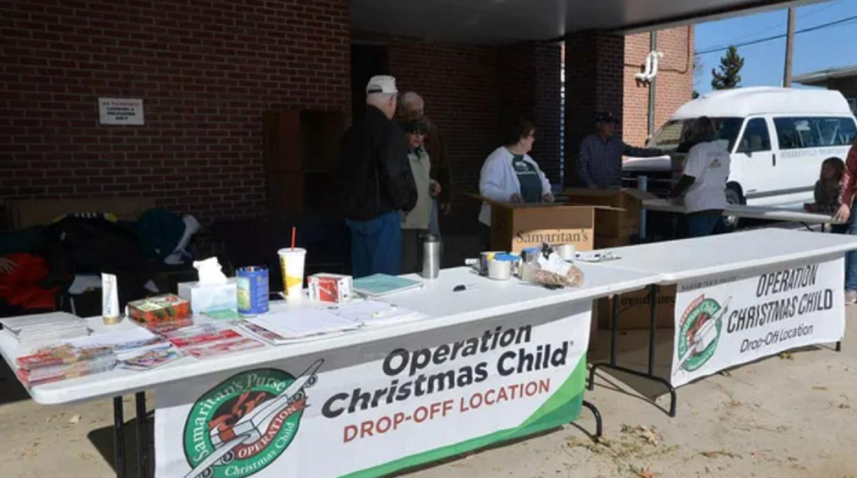 Hendersonville Presbyterian Church is one of the drop-off locations this year for Operation Christmas Child.