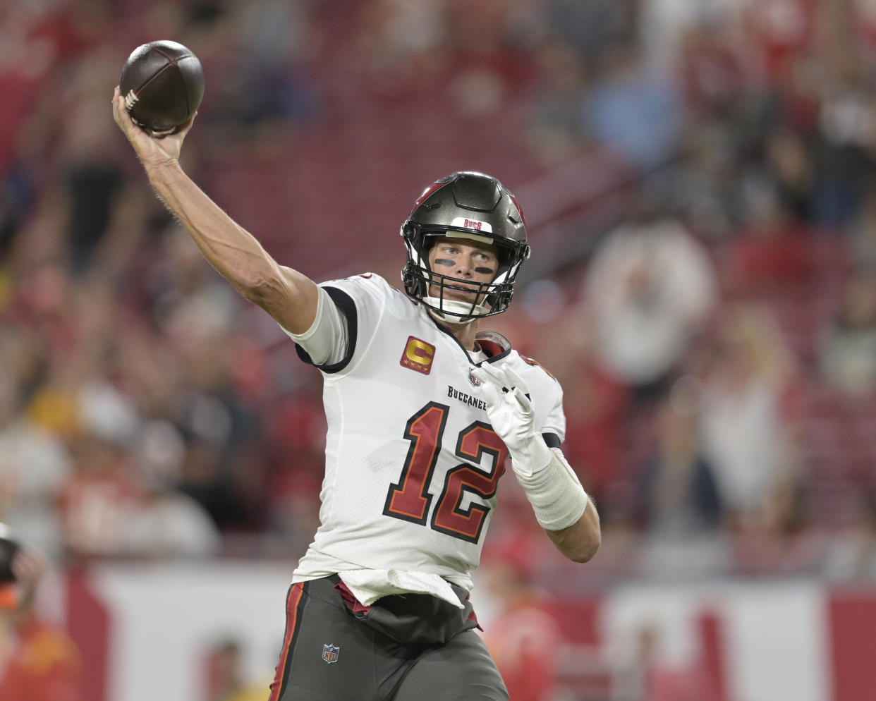 Tampa Bay Buccaneers Quarterback Tom Brady (12) is a top fantasy QB