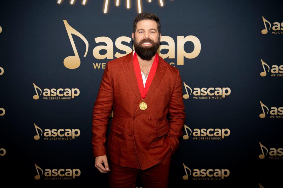 Jordan Davis stands for a photo during the annual ASCAP Awards at SoHo House  in Nashville , Tenn., Monday, Nov. 7, 2022.