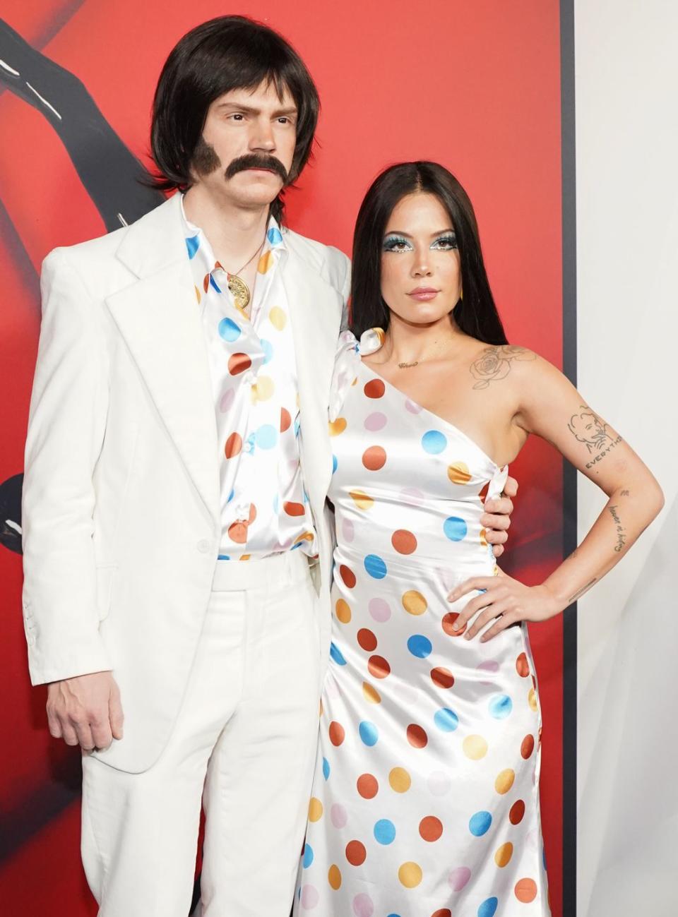 Halsey and Evan Peters - Sonny & Cher