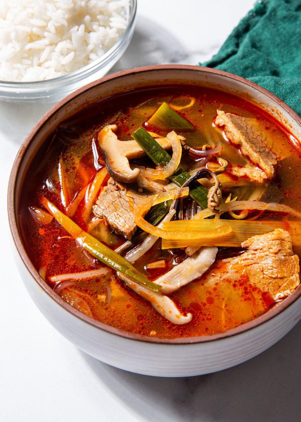 Yukgaejang: Spicy Korean Beef Soup