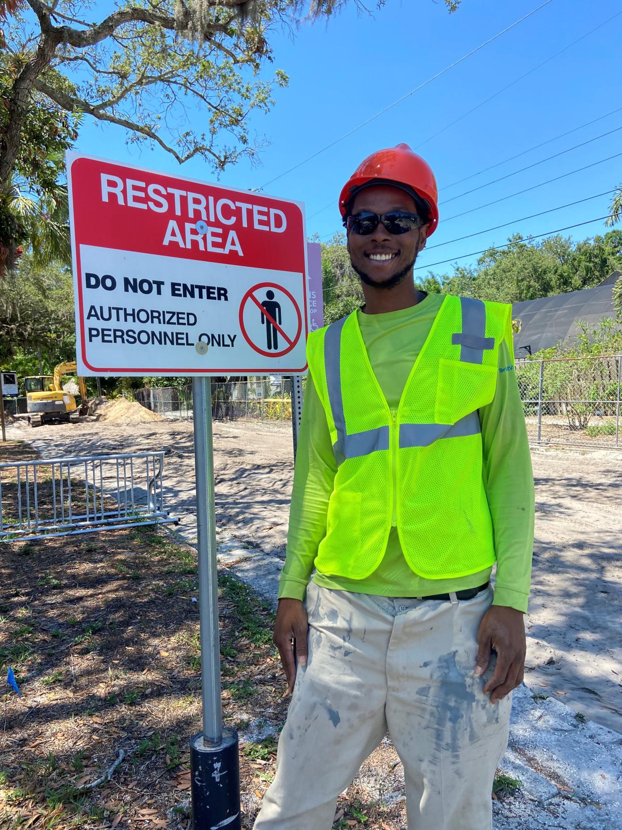 The Greater Sarasota Chamber of Commerce has received a $125,000 grant from the Gulf Coast Community Foundation to continue its CareerEdge program. Dominique Campbell is a recent graduate from CareerEdge's inaugural construction training program.