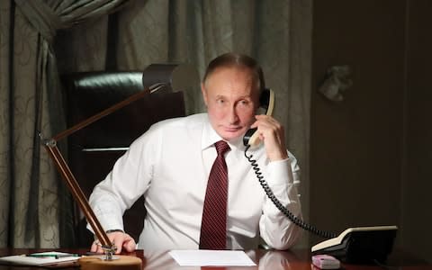 Vladimir Putin - Credit: Mikhail Klimentyev/TASS