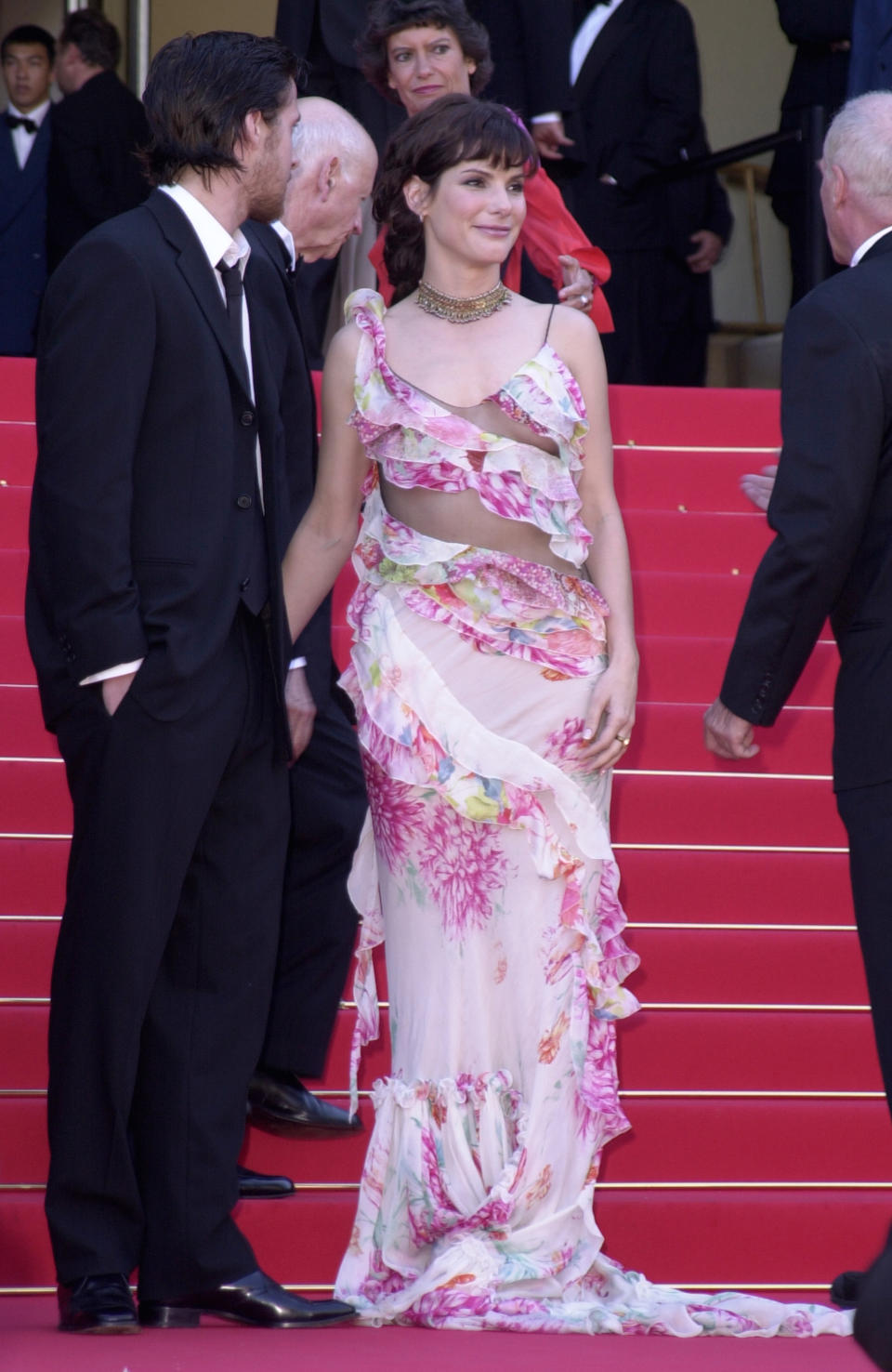 Sandra Bullock during Cannes 2002.