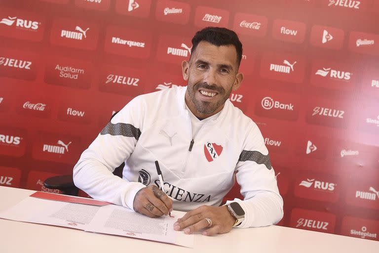 Carlos Tevez, en Independiente: las primeras horas del Apache en su máximo desafío