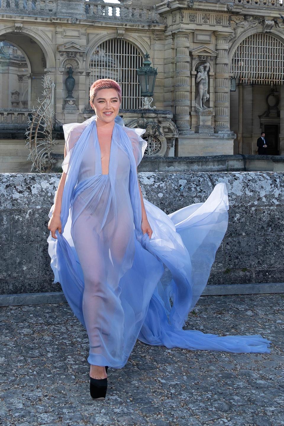 Florence Pugh Revisits Backlash Over Nipple Baring Valentino Dress