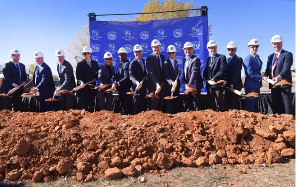 Ground was broken in early November for Spartanburg's new Minor League baseball stadium, to be called Fifth Third Park after its naming rights sponsor, Fifth Third Bank.